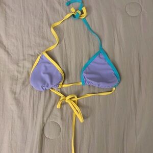 Swim Bikini Set - Yellow and Blue